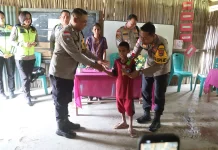 Kapolres Belu Rayakan Hari Kasih Sayang Bersama Siswa